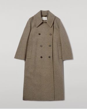 Johnstons of Elgin The Great Coat - Natural