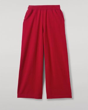 Johnstons of Elgin Coll Cashmere Trouser - White