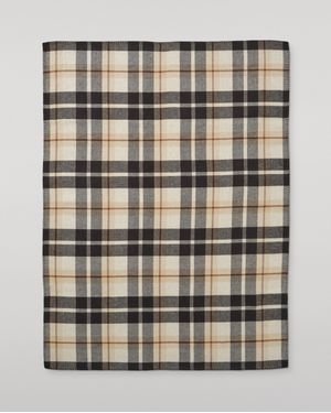 Johnstons of Elgin Double Face & Wool Throw - Gray