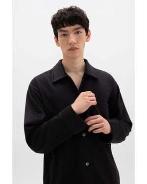 Johnstons of Elgin Cashmere Pyjama Lounge Set - Black