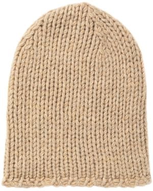 Johnstons of Elgin Luxe Chunky Natural Cashmere Hat