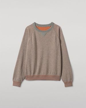 Johnstons of Elgin Beach Cashmere Sweatshirt - White