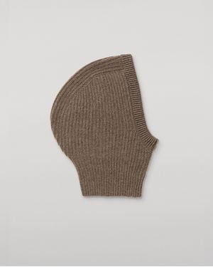 Johnstons of Elgin Nevis Cashmere Hood - White