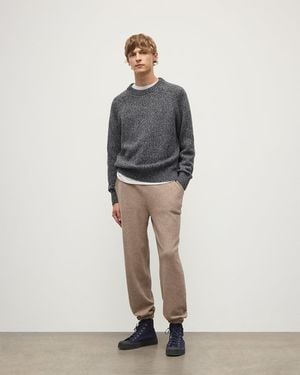 Johnstons of Elgin Kirk Cashmere Joggers - Grey