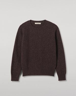 Johnstons of Elgin Blyth Lambswool Jumper - White