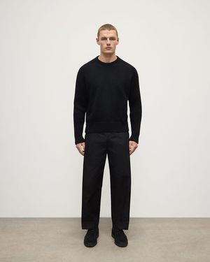 Johnstons of Elgin Ribbed Cashmere Jumper - Blue