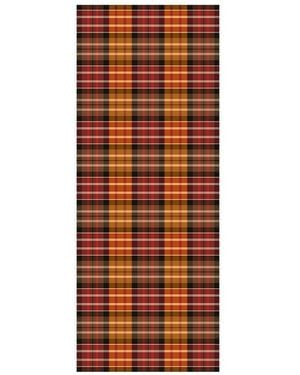 Johnstons of Elgin Sunlit Bracken Merino Lightweight Scarf - Orange