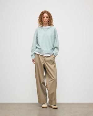 Johnstons of Elgin Stella Light Cashmere Sweatshirt - Green