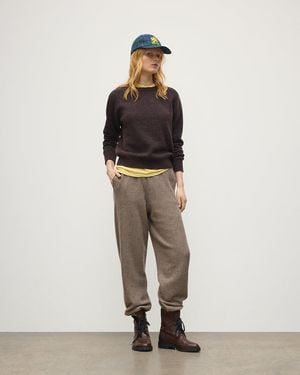 Johnstons of Elgin Blyth Lambswool Sweater - White