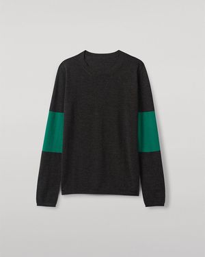 Johnstons of Elgin Euna & Superfine Cashmere T-Shirt - White