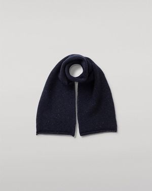 Johnstons of Elgin Tiree Cashmere Scarf - Blue