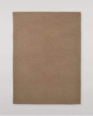 Johnstons of Elgin Made To Order Cashmere Throw - Brown