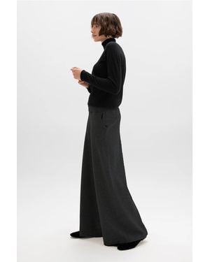 Johnstons of Elgin Cashmere Trousers - Black