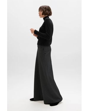 Johnstons of Elgin Cashmere Trousers - Black