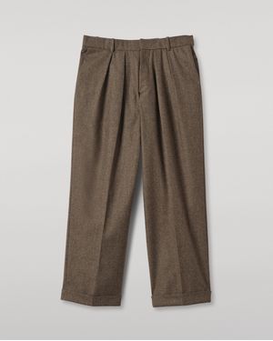Johnstons of Elgin Traquair Glen Urquhart Check Pants - Blue