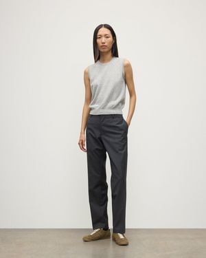 Johnstons of Elgin Iris Pale Classic Cashmere Tank - White
