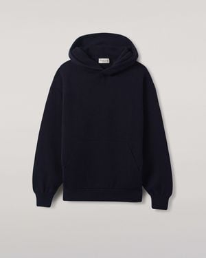 Johnstons of Elgin Cashmere Hoodie - Blue