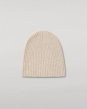 Johnstons of Elgin Lovat Natural Cashmere Hat