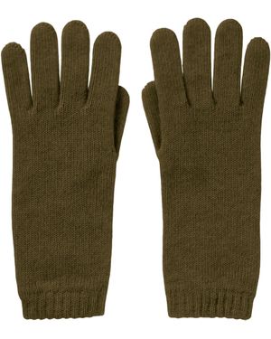 Johnstons of Elgin Cashmere Gloves - Green