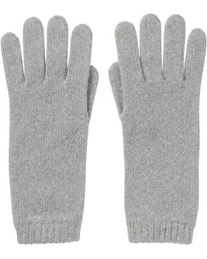 Johnstons of Elgin Cashmere Light Gloves - Gray