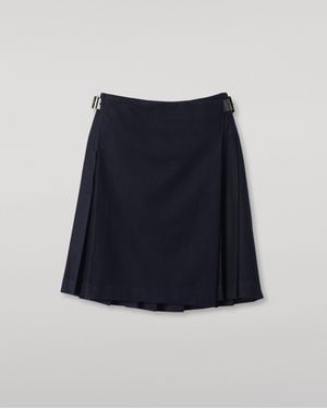 Johnstons of Elgin Le Kilt - Blue