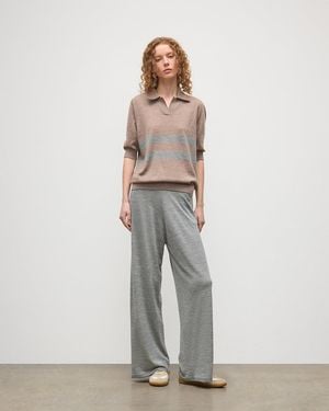 Johnstons of Elgin Ina Merino Pants - White