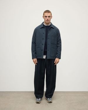 Johnstons of Elgin The Weavers Jacket - Blue