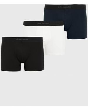 John Varvatos Bristol Trunks 3-pack - Black