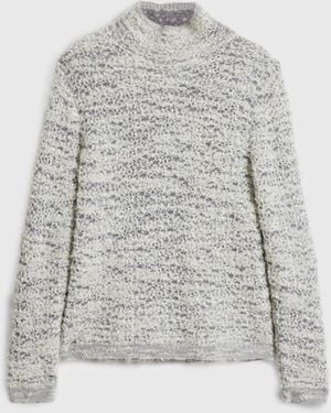 John Varvatos Montello Mock Neck - White