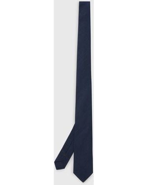 John Varvatos Leone Slim Tie - Blue