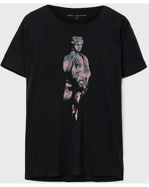 John Varvatos Sculpture Tee - Black