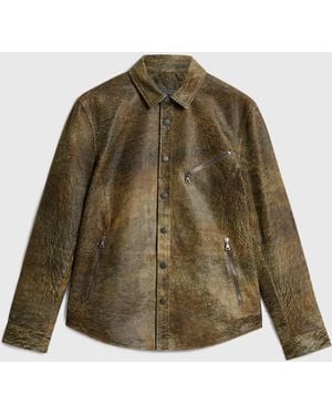 John Varvatos Kadd Shirt Jacket - Green