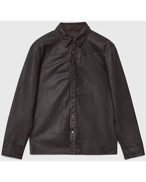 John Varvatos Samuel Shirt Jacket - Gray