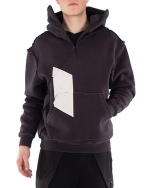 A_COLD_WALL* A Cold Wall Printed Aspect Hoodie - Blue