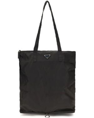 Prada Re-Nylon Tote Bag - Black