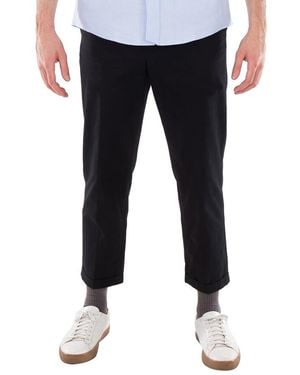 KENZO Classic Straight-Leg Chino Pants, Brand Size 42 (Us - Black