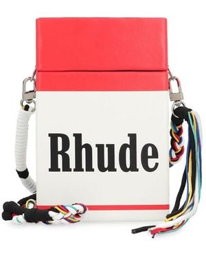 Rhude Fumer Mal Crossbody Bag - Red