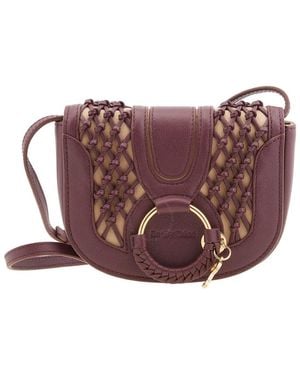 See By Chloé Mini Hana Shoulder Bag - Purple
