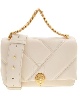 BVLGARI Small Serpenti Cabochon Crossbody Bag - Natural