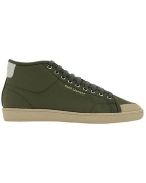 Saint Laurent Court Classic Sl 39 Midtop Trainers, Brand Size 41 Us - Green