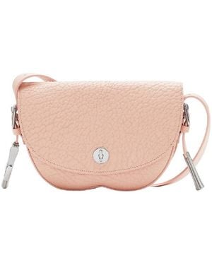 Burberry Chess Leather Satchel - Pink