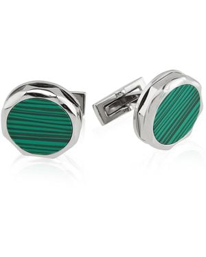 Picasso and Co Stainless Steel Cufflinks - Green