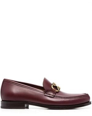 Ferragamo Loafers, Us - Red