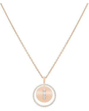 Messika Lucky Move 18K Rose Diamond Necklace - Metallic
