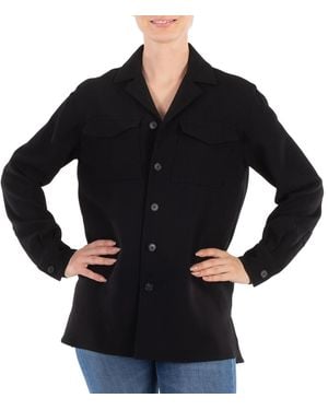 Polo Ralph Lauren Long Sleeve Wool Blazer - Black