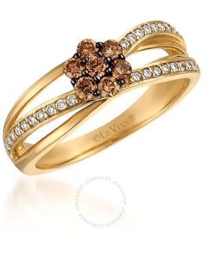 Le Vian Ladies Chocolate Diamond Rings Set - Metallic