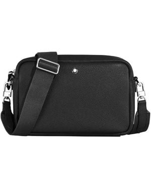 Montblanc Companion Leather Crossbody - Black
