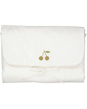 Bonpoint Baby Cotton Changing Pouch - White