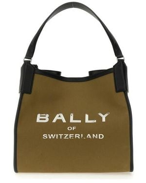 Bally Arkle Large Shopping Bag - Green