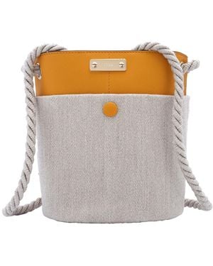 Chloé Small Key Bucket Bag - Gray
